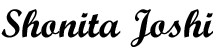 Shonita Joshi Logo